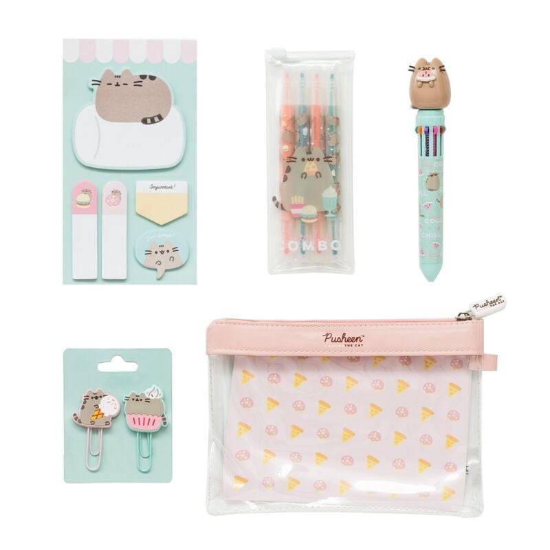 Foodie Collection Pusheen stationery set