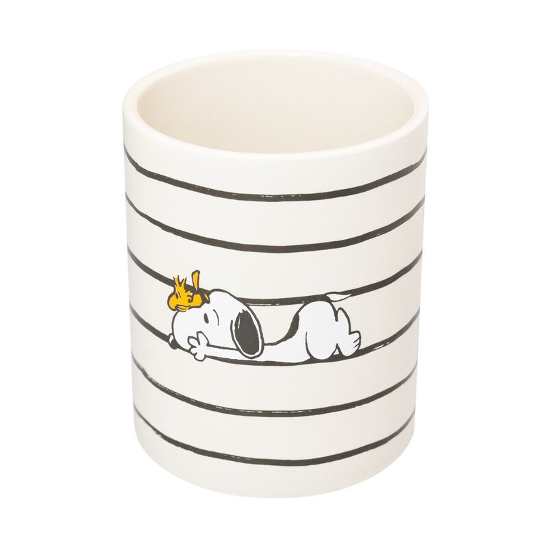lazy days snoopy pencil holder