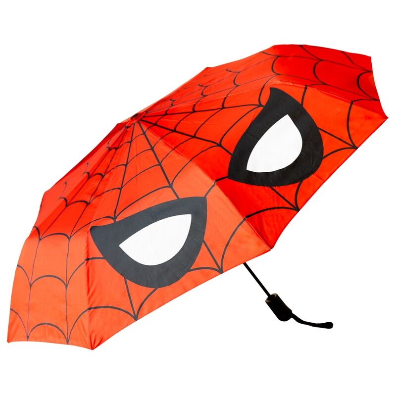 marvel spiderman automatic folding umbrella