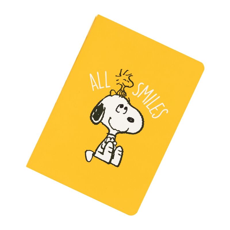set of 3 a6 lazy days snoopy notebooks