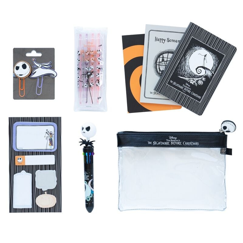 Disney Nightmare Before Christmas Stationery Set