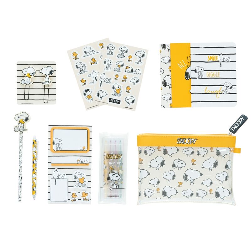 snoopy stationery set