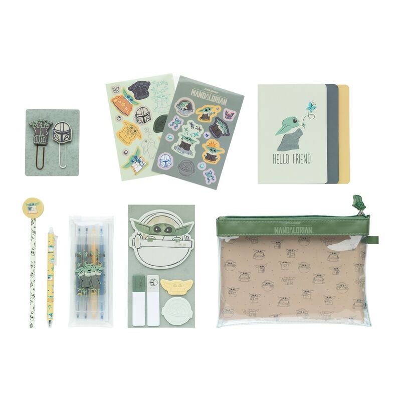 Grogu The Mandalorian Star Wars stationery set