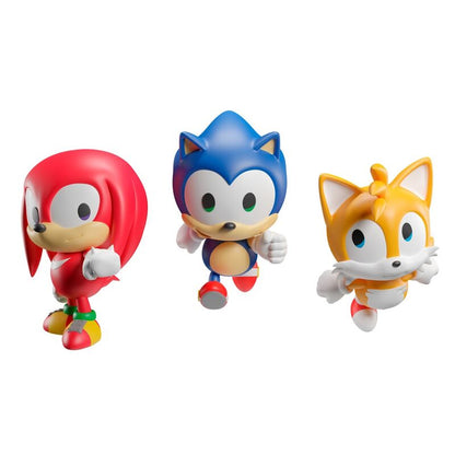 Blister pack of 3 Sonic the Hedgehog figurines