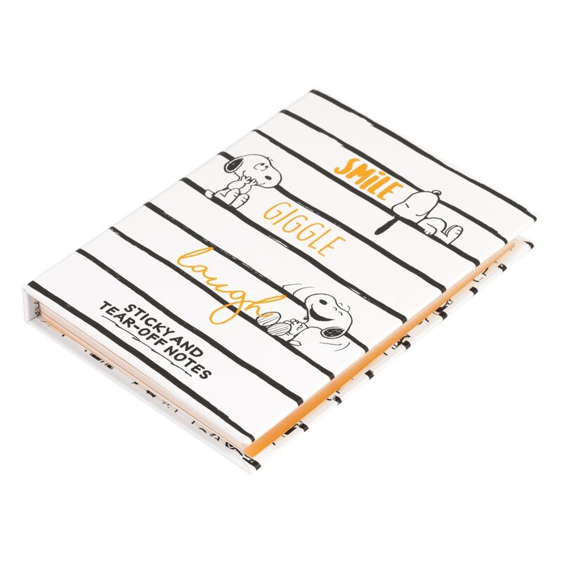 Lazy Days Snoopy Sticky Notes Notebook