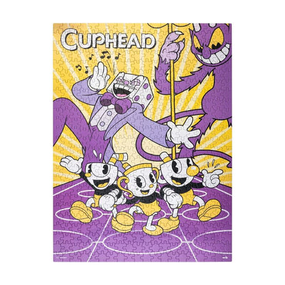 Puzzle Cuphead  Prêt pour la danse du diable  500 pièces