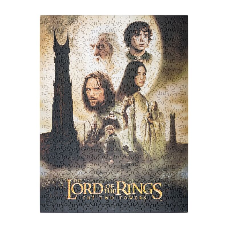 Das Puzzle „Die zwei Türme“ aus „Der Herr der Ringe“ (500 Teile)