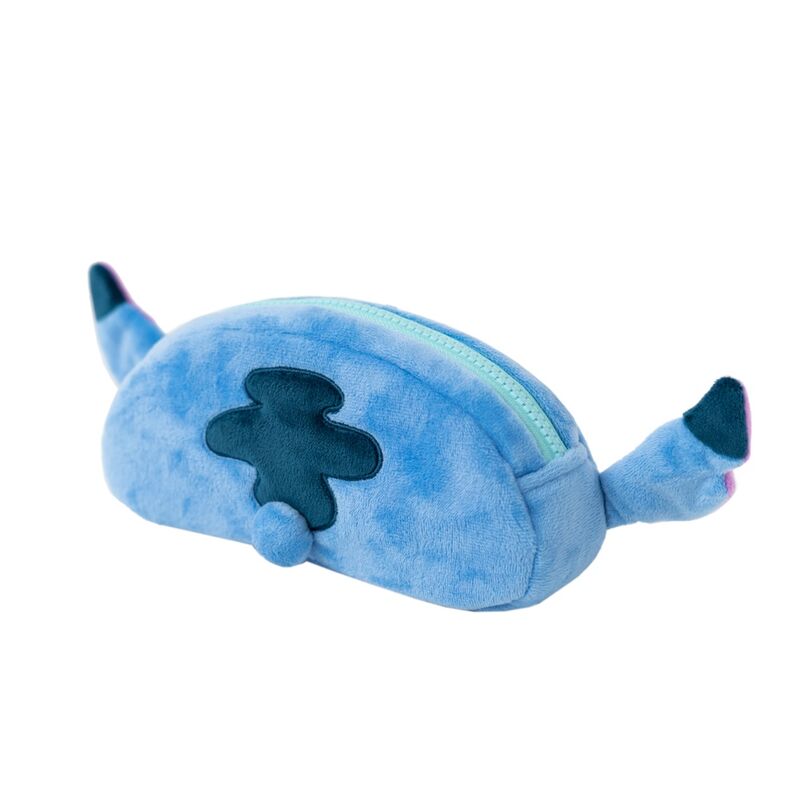 Estojo de lápis de pelúcia do Stitch da Disney