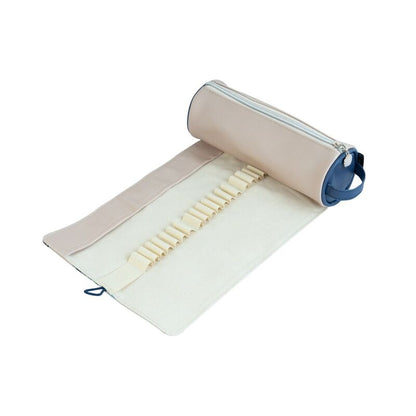The Great Wave off Kanagawa roll up pencil case by Hokusai