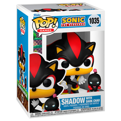 POP Figure Sonic The Hedgehog Shadow with Dark Chao