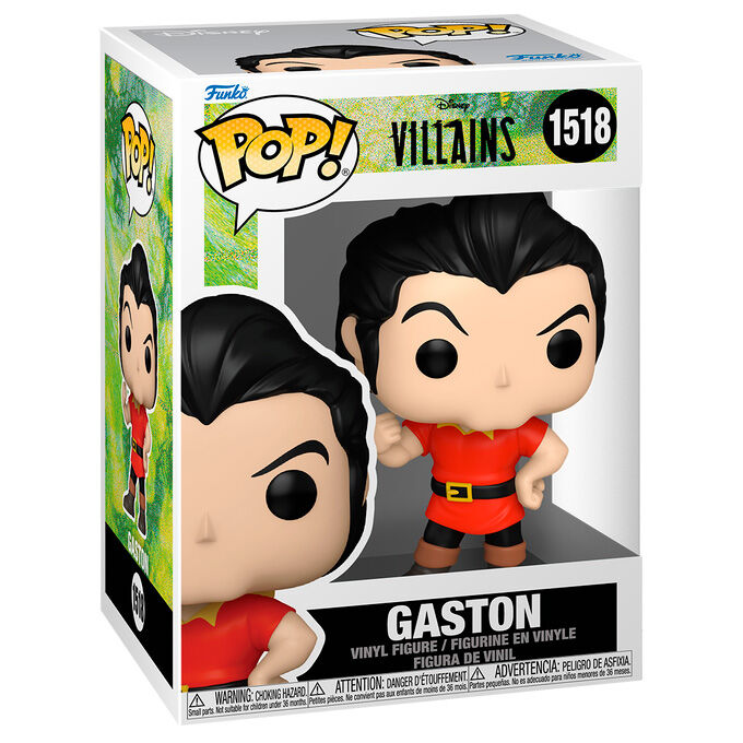 Statuetta POP del cattivo Disney Gaston