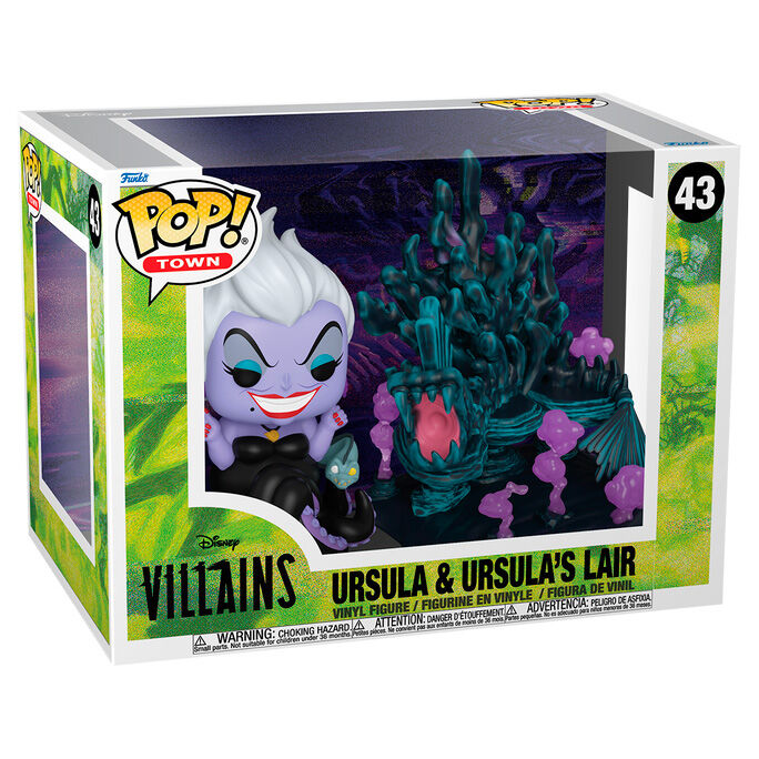 figure pop town disney villains ursula & ursulas lair