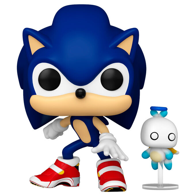 pop figure sonic the hedgehog sonic with chao
