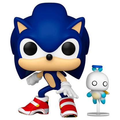 pop figure sonic the hedgehog sonic with chao