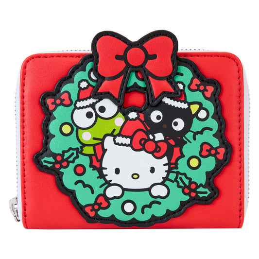 christmas hello kitty sanrio loungefly wallet