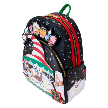 Journey to Christmas Town Backpack, Nightmare Before Christmas, Disney Loungefly