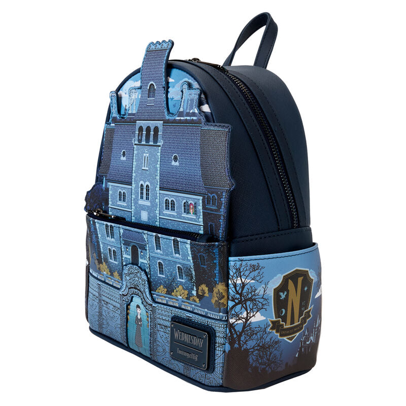 Nevermore Academy Miércoles Mochila Loungefly