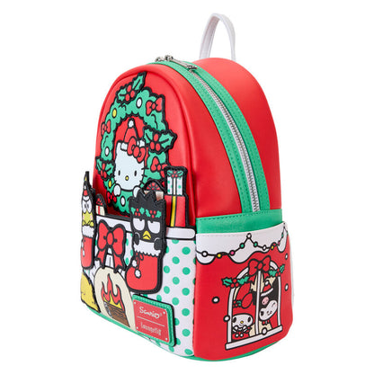 Weihnachts Rucksack von Hello Kitty Sanrio Loungefly  26 cm