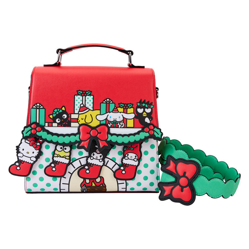 Bolso bandolera navideño Hello Kitty Sanrio Loungefly
