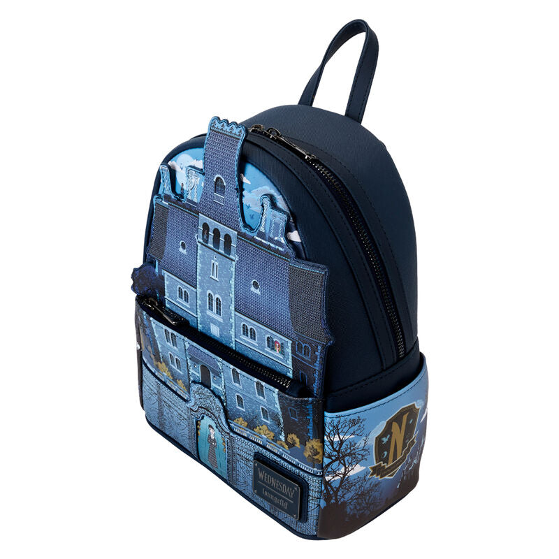 Nevermore Academy Miércoles Mochila Loungefly