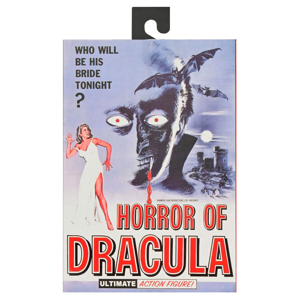 Conteggio definitivo delle figure della Hammer Films Dracula L'orrore di Dracula 1958 18 cm