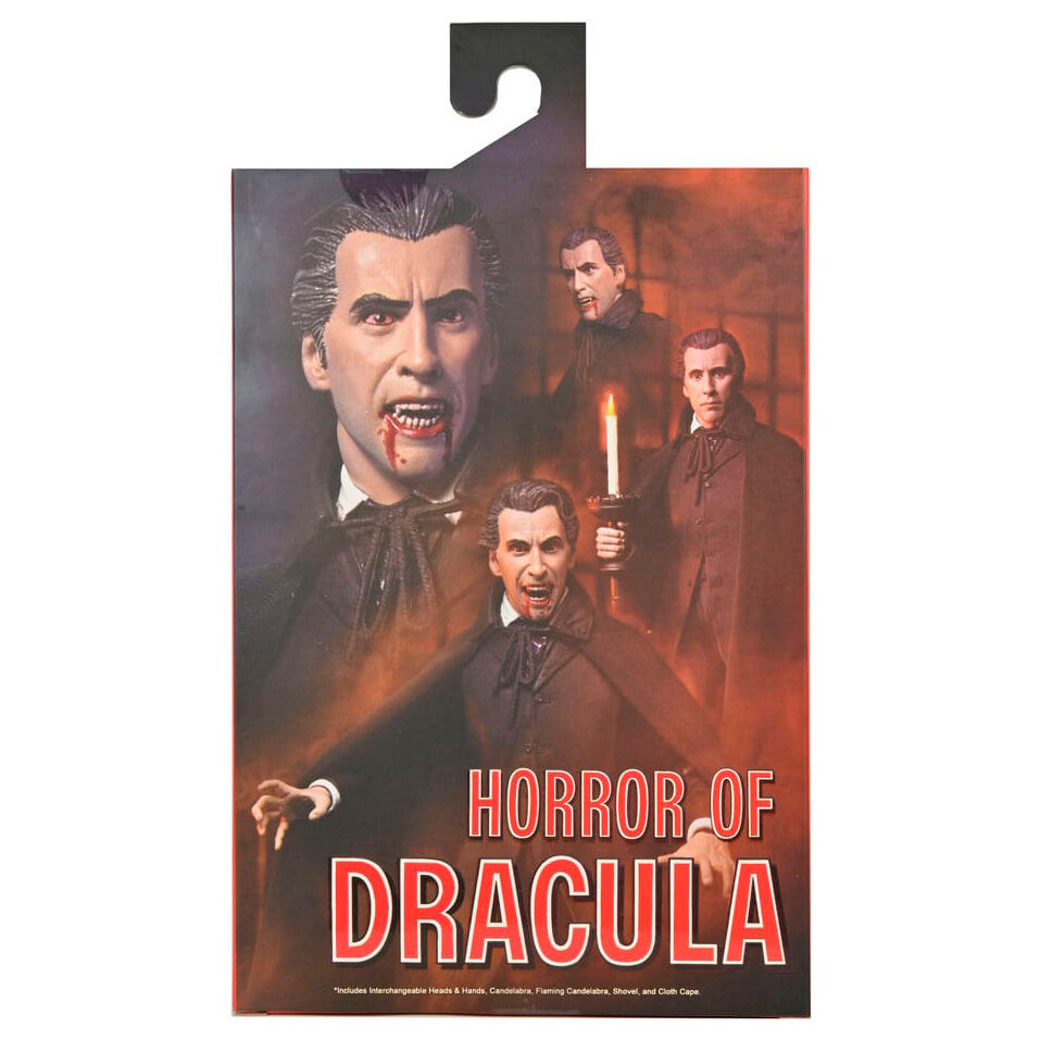 Conteggio definitivo delle figure della Hammer Films Dracula L'orrore di Dracula 1958 18 cm