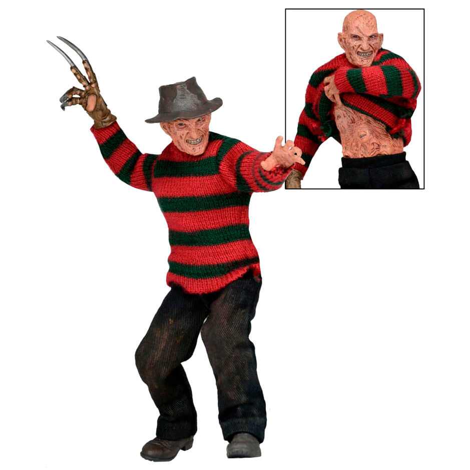 clothed freddy krueger figure nightmare on elm street 3 20cm