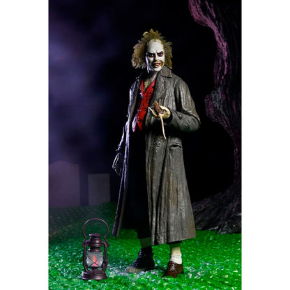 Ultimate Beetlejuice Figure: Tour Guide The Bio Exorcist Beetlejuice 1988 18 cm