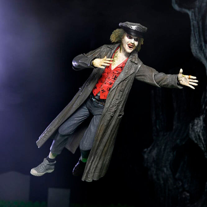 Ultimate Beetlejuice Figure: Tour Guide The Bio Exorcist Beetlejuice 1988 18 cm