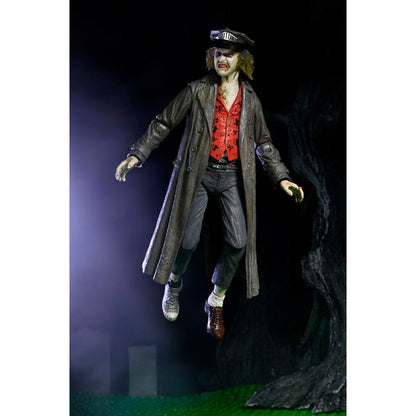 Ultimate Beetlejuice Figure: Tour Guide The Bio Exorcist Beetlejuice 1988 18 cm