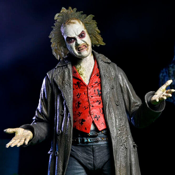 Ultimate Beetlejuice Figure: Tour Guide The Bio Exorcist Beetlejuice 1988 18 cm