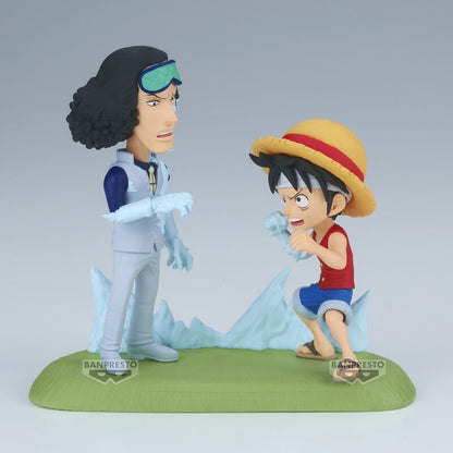 Figurka Monkey D Luffy kontra Kuzan World Kolekcjonerska figurka Log Stories One Piece 9 cm