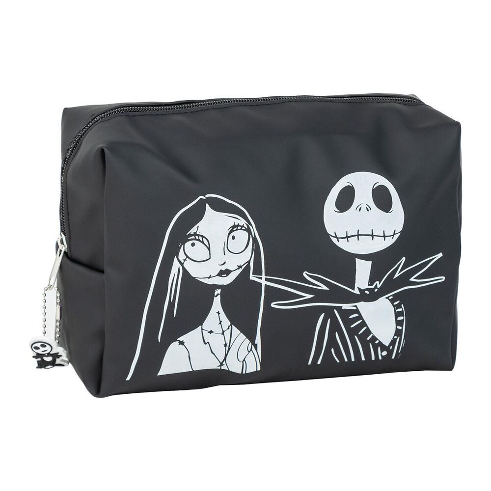 jack & sally nightmare before christmas toiletry bag disney