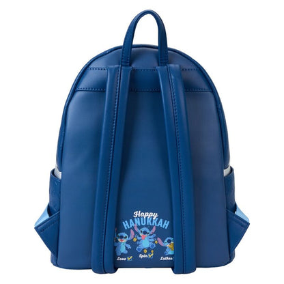 Mochila Loungefly de Disney con Menorá y Stitch