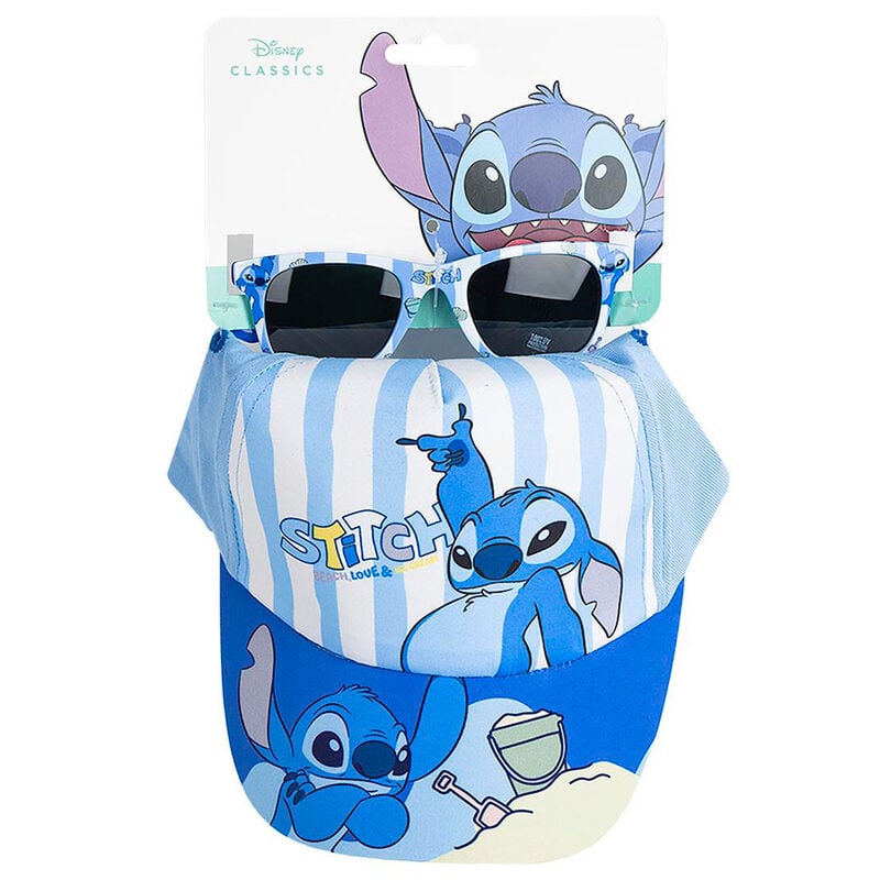 Disney Stitch Sunglasses Cap Set