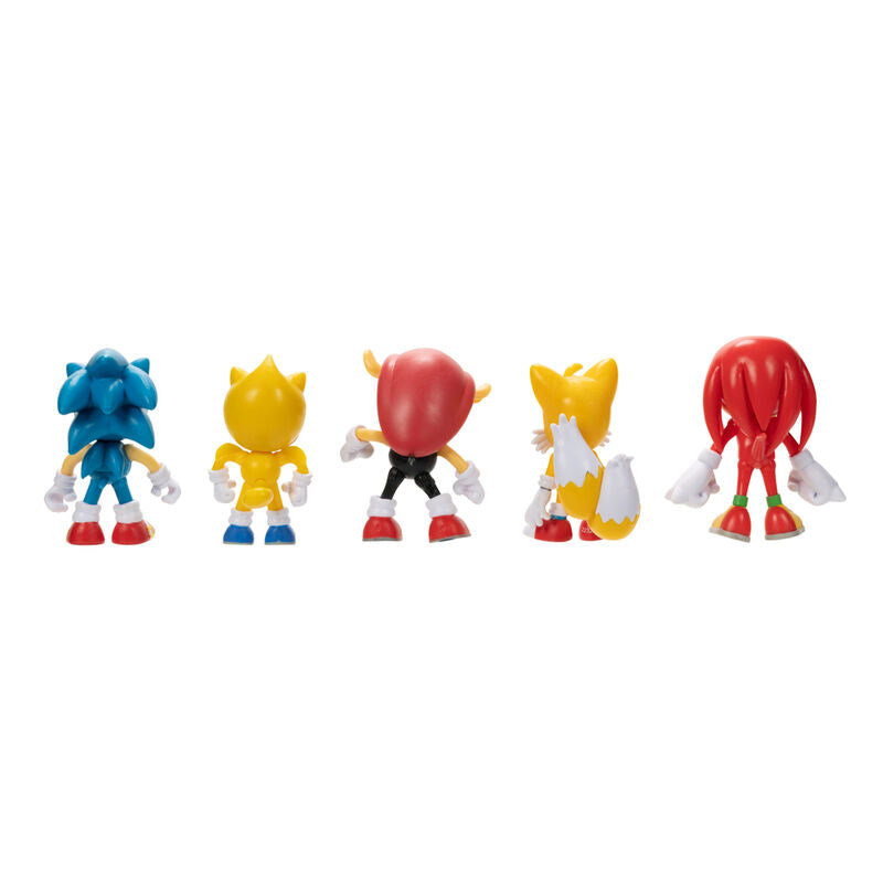 Blister of 5 Sonic The Hedgehog figures 6cm
