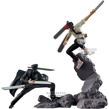 Figure Katana Man Samurai Sword Combination Battle Chainsaw Man 18cm