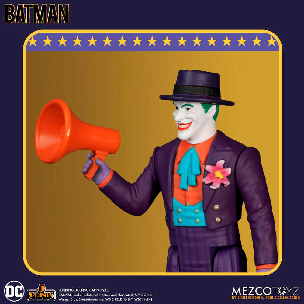 Figura do Coringa do Batman Universo DC Comics 1989 9 5 cm