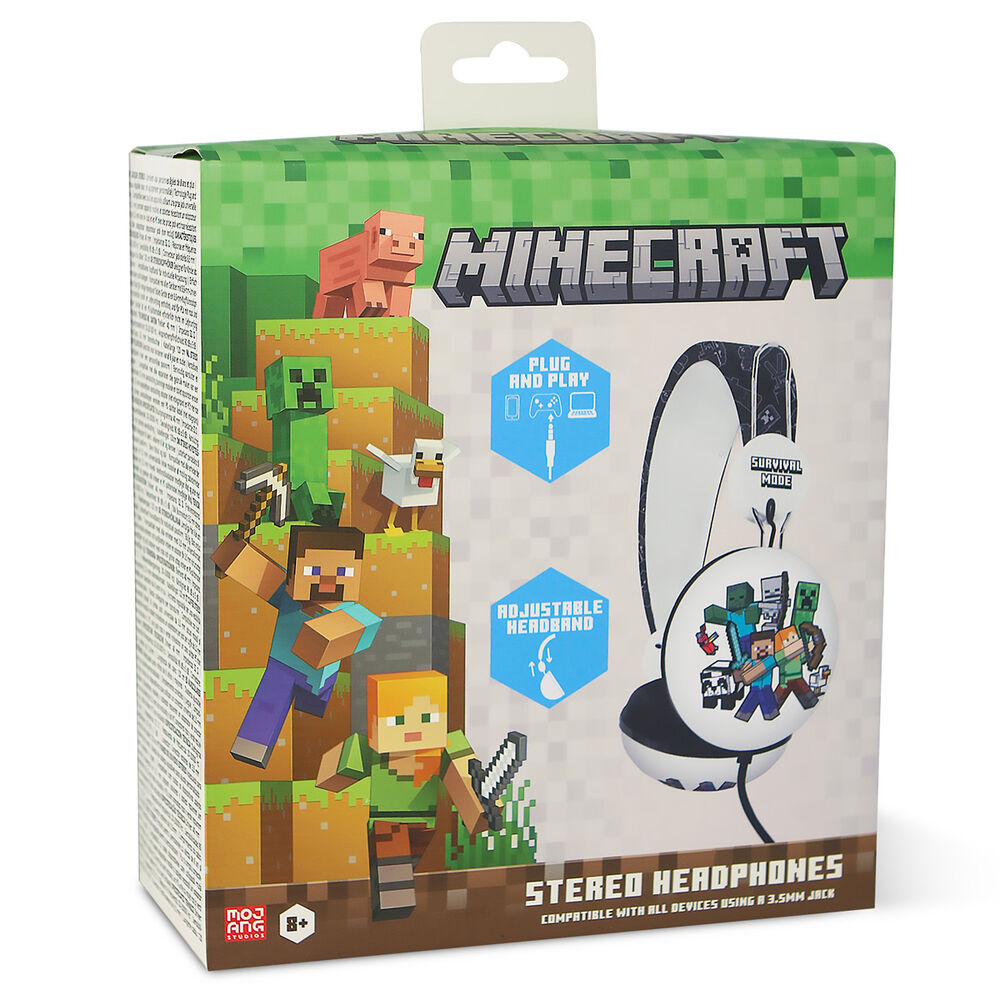 Fones de ouvido universais do Minecraft