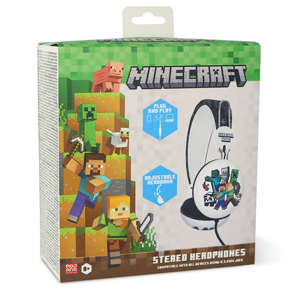 Fones de ouvido universais do Minecraft