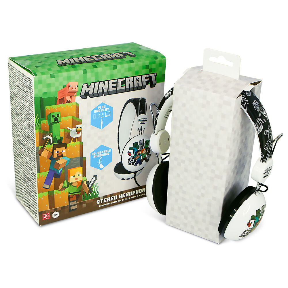 Fones de ouvido universais do Minecraft