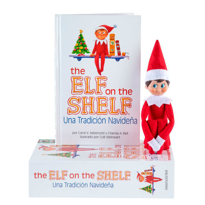 Das Elf on the Shelf Geschichtenset + Elfenpuppe (Spanisch)
