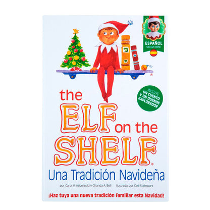 Das Elf on the Shelf Geschichtenset + Elfenpuppe (Spanisch)