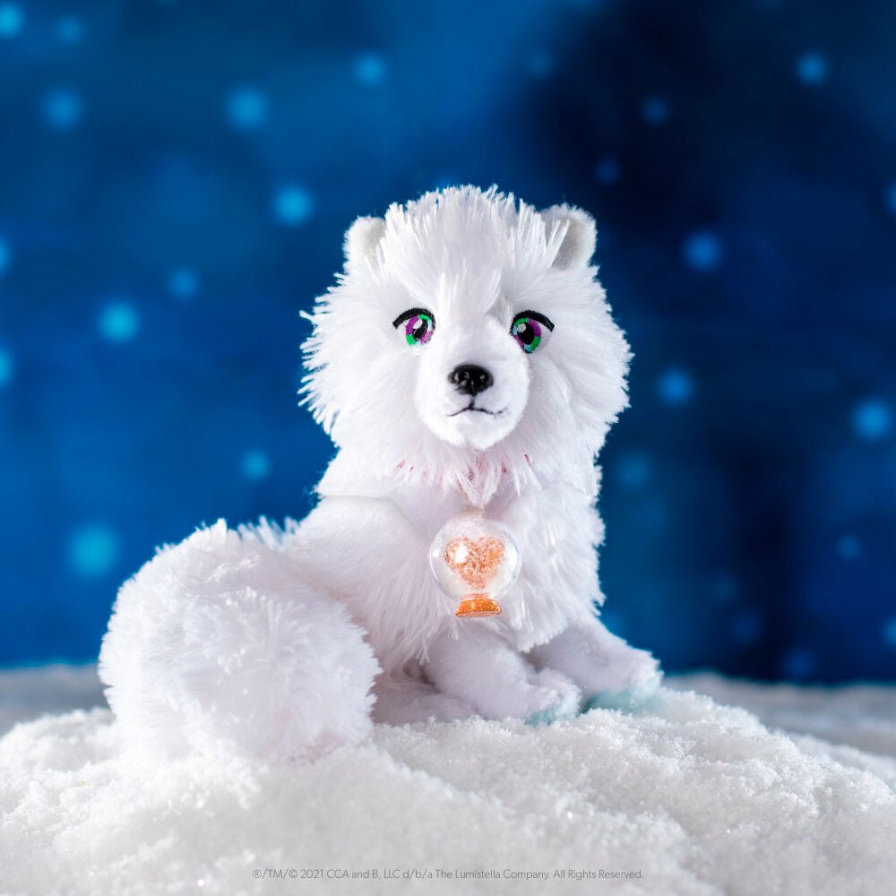 Arctic Fox Plush Story Set by Elf Pets (Spanish)