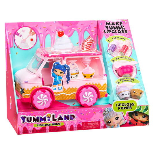 yummiland surprise lip gloss factory truck