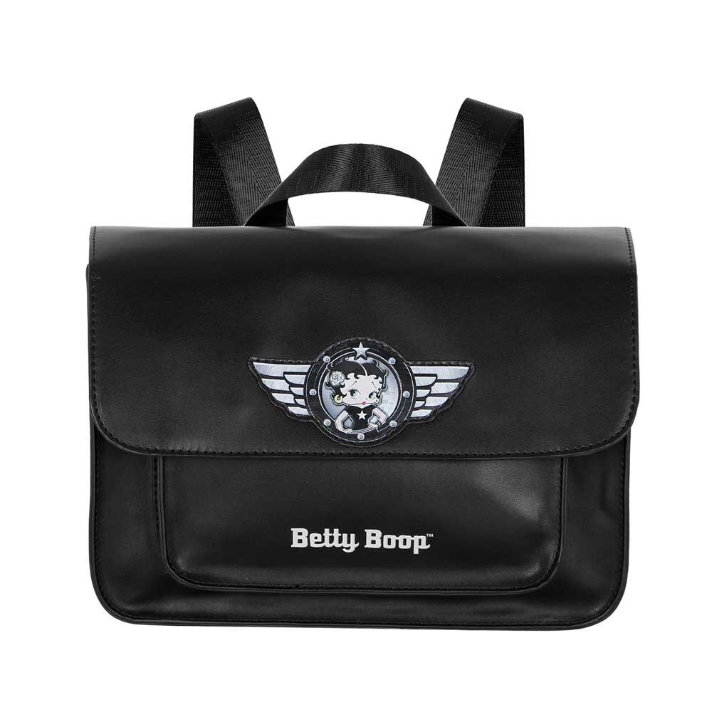 motor love betty boop backpack bag 26cm