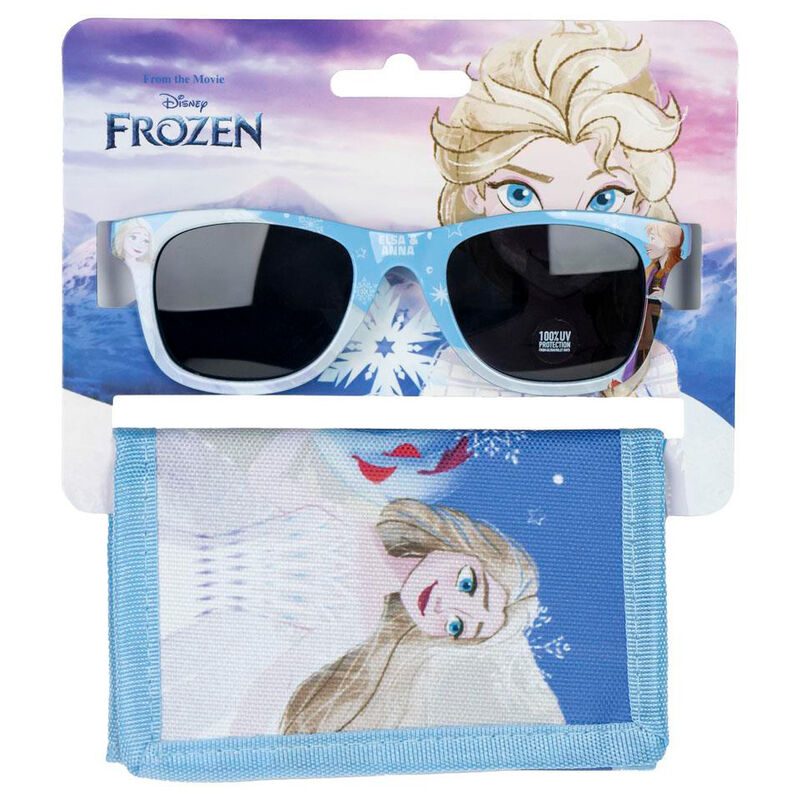 disney frozen sunglasses and wallet set