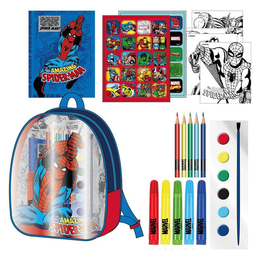 avengers marvel stationery and backpack set