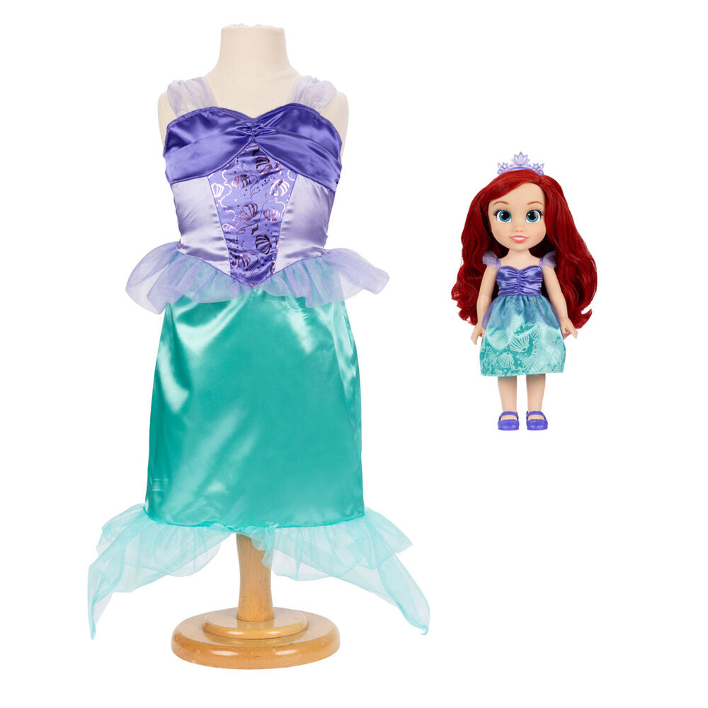 ariel doll  costume the little mermaid disney 38cm
