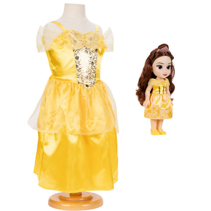 Boneca Bela + Fantasia Disney A Bela e a Fera 38cm